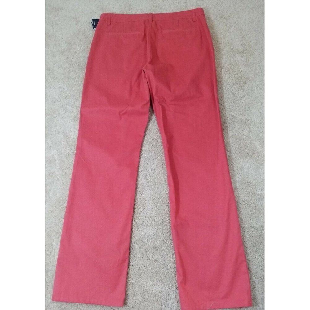 BONOBOS~Men's Size 34×34~Pink Straight Fit Washed Chinos 100 % Cotton NWT - Picture 9 of 10